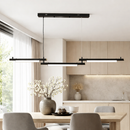 Підвісна люстра чорна L-121 cm Led 12W 3000K-6000K Black Pulse 251218-100006964