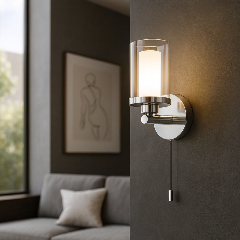 Бра Chrome Flexy на мотузковому вимикачу 221140-100001160