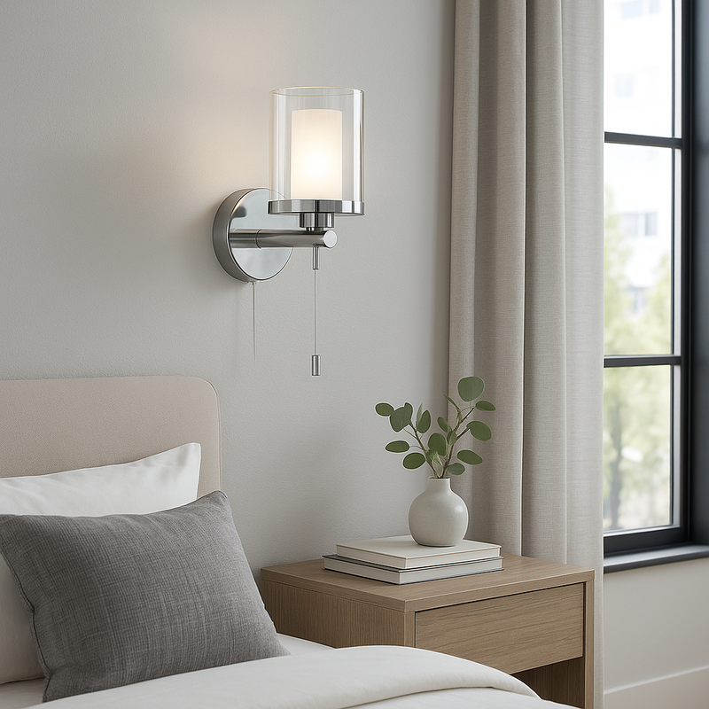 Бра Chrome Flexy на мотузковому вимикачу 221140-100001160