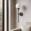 Настінний світильник Modo ball D-15 cm E27 Black + White 240731-100003495