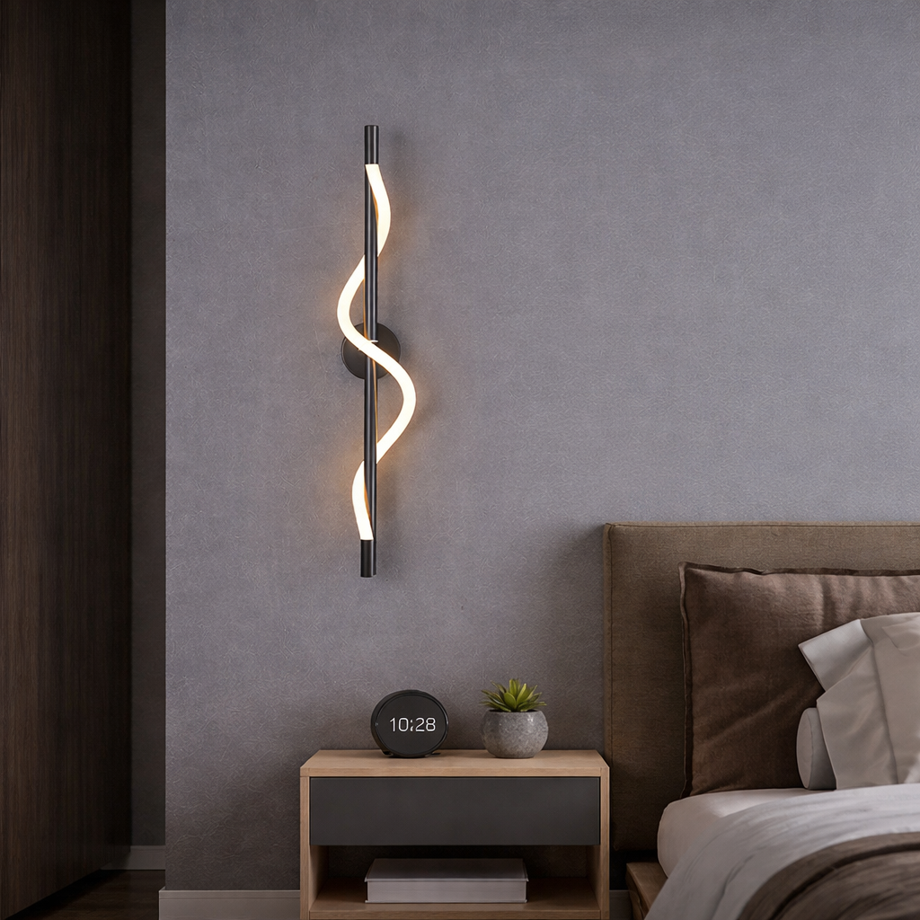 Настільний світильник чорний L-60 cm Led 20W 3000К-6000K Black Rope 260331-100007726