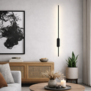 Настінні світильники чорні L-80 cm / L-100 cm Led 3 режими Black Pipe Line oval 260331-100007727