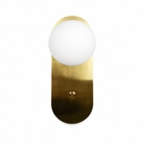Настінний світильник з вимикачем на корпусі D-10 cm G9 Gold Mario 251218-100006915