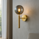 Світильник настінний Faro Bollo Gold+Grey D-15 см E27 240931-100003701