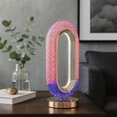 Настільна лампа з акумулятором H-26 cm Led 5W Gold + Multi Diamond Lumen Arc 251080-100006433