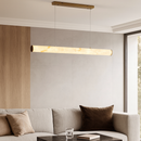 Підвісна люстра біла з імітацією мармуру L-100 cm / L-120 cm / L-150 cm Led White Marble 251018-100006439