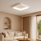 Стельові люстри білі квадратні світлодіодні L-30 cm / L-40 cm / L-50 cm Led White Strict Square 250819-100005868