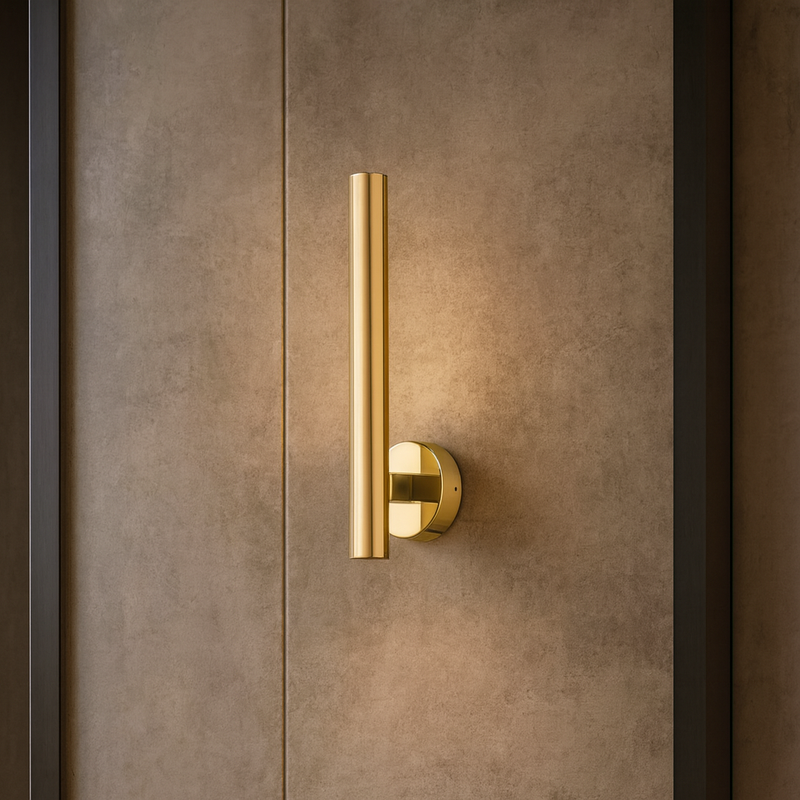 Настінний декоративний світильник золотий H-33 cm Led 10W 3000K Gold Line 251040-100006443