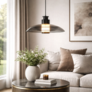 Підвісні світильники димчасті D-23 cm / D-30 cm Led 4000К Smoke Rain glass 251122-100006613