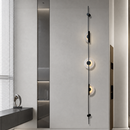 Настінний світильник чорний L-150 cm Led 8W 4000K Black Marble Sun 260818-100008713