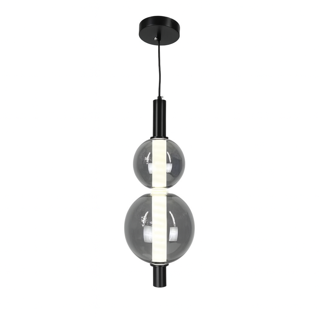 Підвісний світильник графітовий H-50 cm Led 12W 4000K Graphit Bubbles 251118-100006740