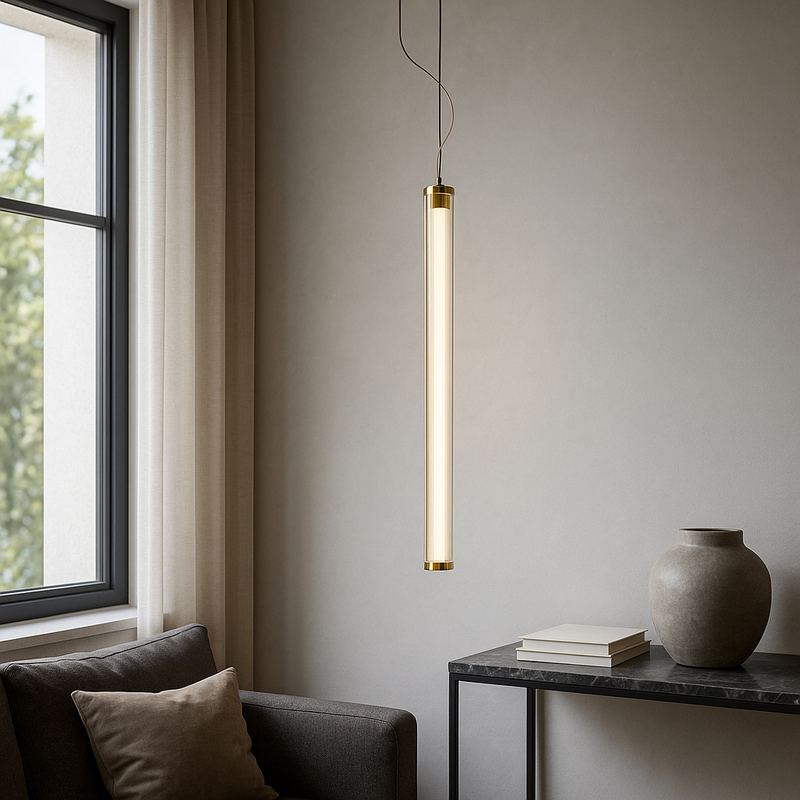 Підвісний світильник Led 29W 4000K Gold+Clear 251036-100006449