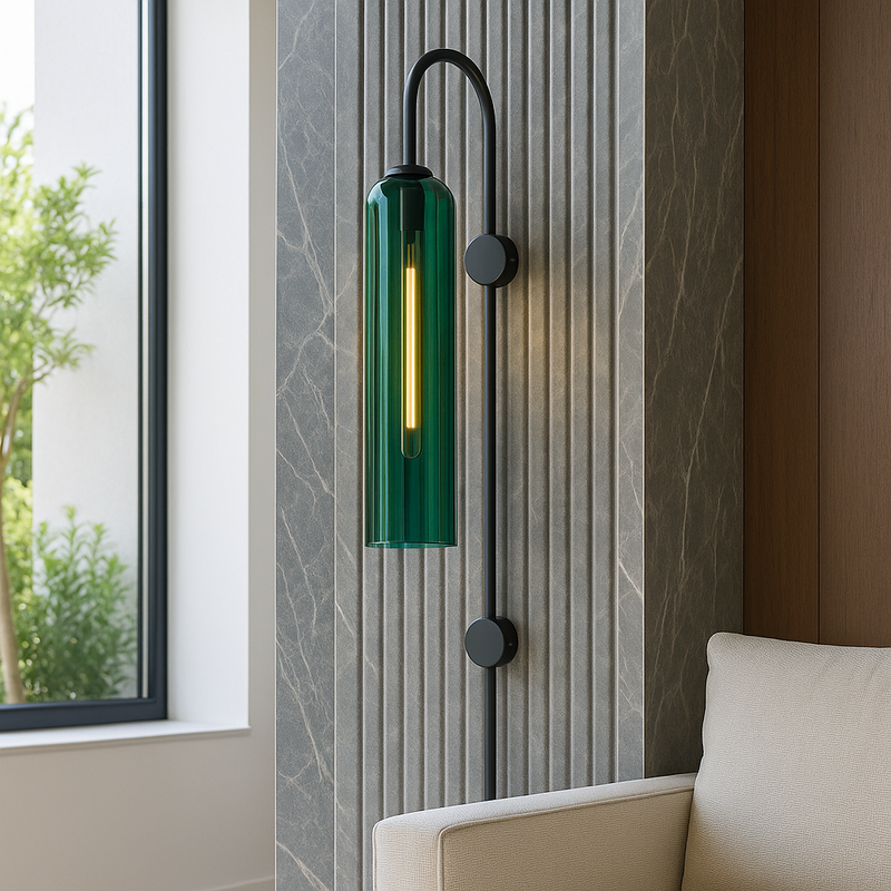 Настінний світильник Е27 Н-72cm Green LumiTower Float 251077-100006453