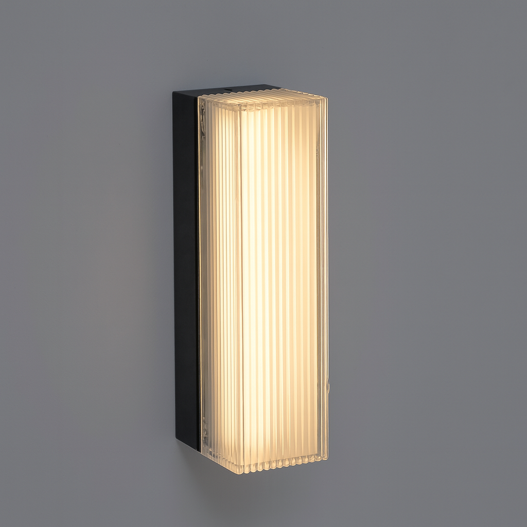 Настінний світильник H-21.5 cm / H-31.5 cm Led 4000K Black Аccordion 251036-100006455