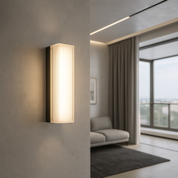 Настінний світильник H-21.5 cm / H-31.5 cm Led 4000K Black Аccordion 251036-100006455