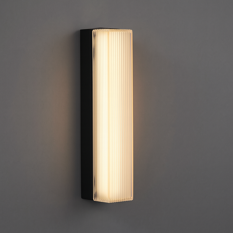 Настінний світильник H-21.5 cm / H-31.5 cm Led 4000K Black Аccordion 251036-100006455