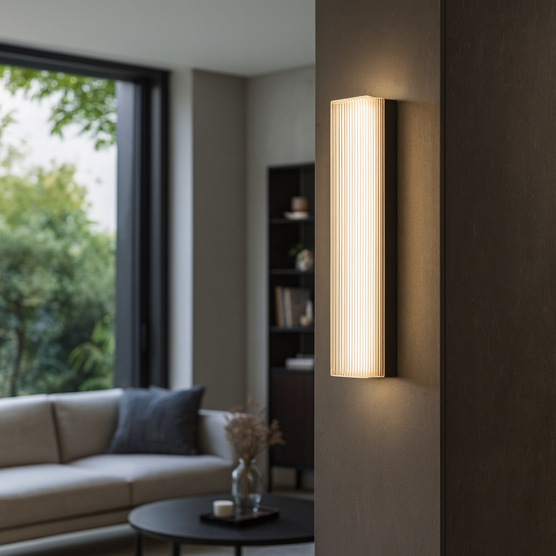 Настінний світильник H-21.5 cm / H-31.5 cm Led 4000K Black Аccordion 251036-100006455