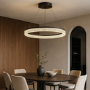 Підвісна люстра чорна D-60 cm Led 100W Black Ice 250818-100005879