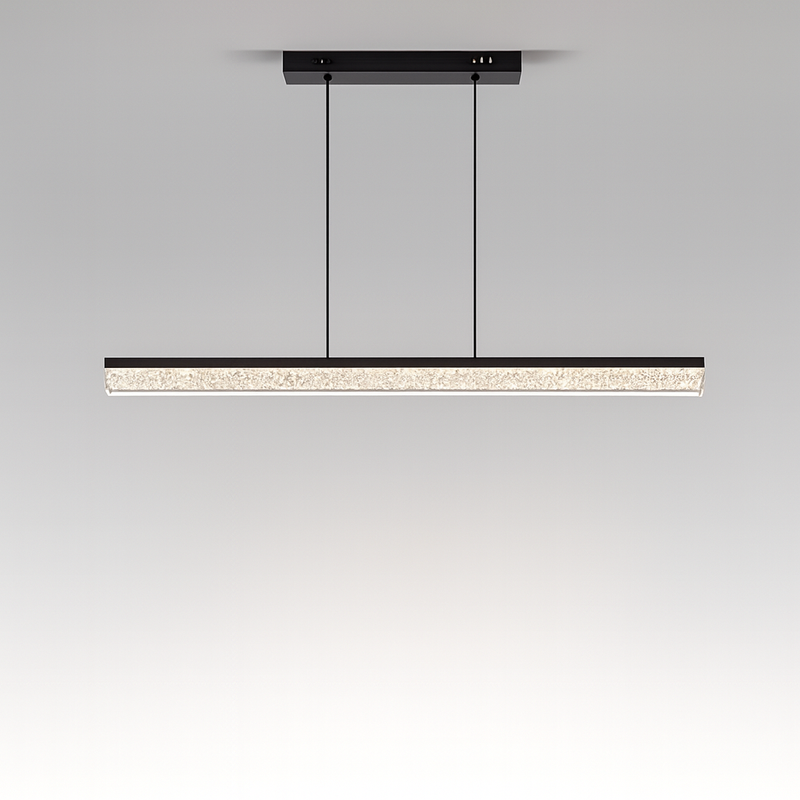 Люстра чорна L-120 cm Led 144W Black Ice Line 250822-100005880