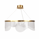 Підвісні люстри золоті D-60 cm / D-80 cm Led Gold Aurora 260418-100007844