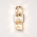 Настінний світильник срібний H-30 cm Led 15W 3000K-5000K Chrome Crystal 260122-100007289