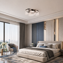 Стельова люстра кавова D-62 cm H-25 cm Led 3000K-6000K 68W Coffee Aurora 260418-100007848