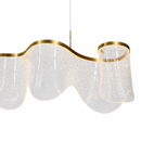 Підвісні люстри золоті L-120 cm / L-150 cm / L-160 cm Led 3000K-6000K Gold Aurora 260418-100007858