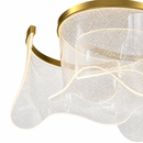 Стельова люстра золота D-45 cm Led 34W 3000K-6000K Gold Aurora 260518-100008025