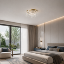 Стельова люстра золота D-45 cm Led 34W 3000K-6000K Gold Aurora 260518-100008025