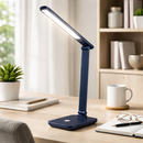 Лампа синя акумуляторна настільна з регульованим плафоном Led 5W Blue Plat S 251248-100006970