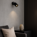 Настінний світильник чорний GU10 Black Spot 251040-100006459