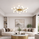 Люстра золота стельова на 18 променів D-90 cm Gold Fun 251227-100006886