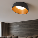 Люстра темно-сіра світлодіодна горшик D-35 cm / D-50 cm Led Grey Fine calm 250718-100005665