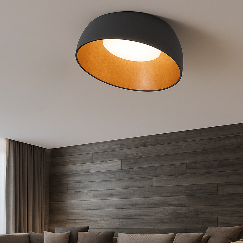 Люстра темно-сіра світлодіодна горшик D-35 cm / D-50 cm Led Grey Fine calm 250718-100005665