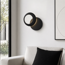 Настінні світильники чорні D-22 cm / D-26 cm Led 3000K / 4000K Black Circle 260425-100007863