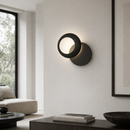 Настінні світильники чорні D-22 cm / D-26 cm Led 3000K / 4000K Black Circle 260425-100007863