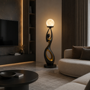 Торшер чорний з золотим H-83 cm Black+Gold Muse 260658-100008238