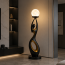 Торшер чорний з золотим H-83 cm Black+Gold Muse 260658-100008238