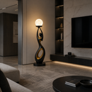 Торшер чорний з золотим H-83 cm Black+Gold Muse 260658-100008238