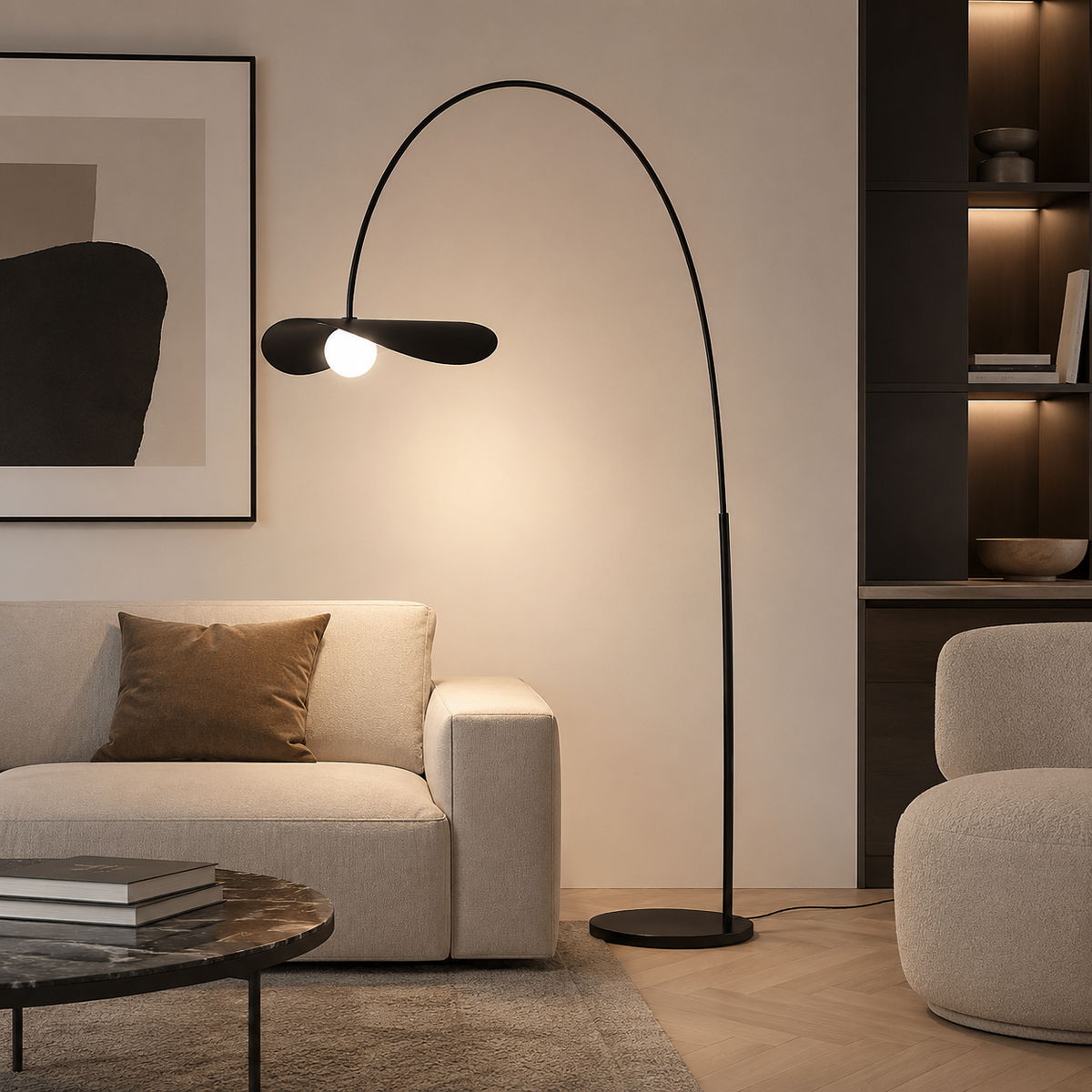 Торшери H-min180-max200 cm Led G9 Black / Black+Gold Tender 260658-100008250