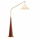 Торшер коричневий H-197 cm Е27 Brown+Gold+White Capella 260658-100008257