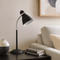 Настільна лампа чорна H-54 cm E27 Black Pandora 250960-100005910