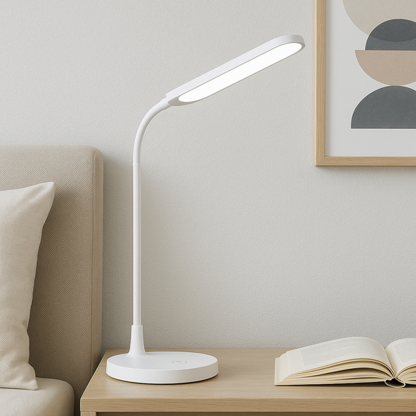 Світильник настільний білий USB+BATTERY Led 10W 4000K White Lumeno 250955-100005920