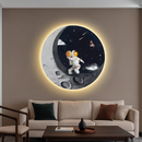 Настінні світильники місяць з астронавтом D-40/50/60 cm Led 4000K Astronaut 250958-100005921