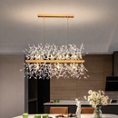 Підвісна люстра золота з намистинами L-91 cm G9x9 Gold Dandelion 260235-100007344