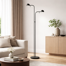 Торшер чорний H-125 cm Led 10W 3000K Black Pipe pin 260258-100007349