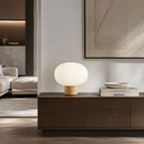 Настільна лампа  H-25 cm D-24 cm Led White+Wood Beacon 260758-100008321