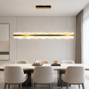 Видовжені люстри L-100 cm / L-120 cm Led 3000K-6000K Gold Ice Wave 260818-100008769