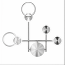 Настінний світильник срібний Molecular L-62 cm Led 28W Chrome 260119-100007014