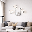 Настінний світильник срібний Molecular L-62 cm Led 28W Chrome 260119-100007014